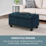 Convenience Concepts Designs4Comfort 7th Avenue Storage Ottoman Bench - Image 6
