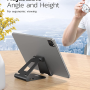 Soporte De Teléfono Celular Plegable Dual Con Ajuste Completo Para Iphone Xs/Xr - A-Black - Image 3