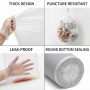 Tebery 300 Counts 8 Gallon Clear Small Garbage Bags Trash Bags, Wastebasket Bin Liners for Bathroom Bedroom Office Trash Can, 6 Rolls - Image 4