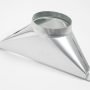 Viking - Transition 17/8"x19" to 8" round - Image 1