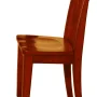 AFG Newton Wooden Kids Table and 2 Contoured Chairs Set, Mahogany - Image 4