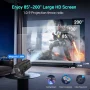 DOAN 4K Android 11 Projector Native 720P 300ANSI HY320 Mini Dual Wifi6 BT5.2 720P portable Projetor - AU plug - Image 4