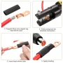 20PCS 1/0 AWG Gauge Copper Lugs W/ BLACK & RED Heat Shrink Ring Terminals Wire - Image 5