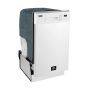Forno Appliances - Polo 18" Compact Front Control Built-In Stainless Steel Tub Dishwasher, 52dBA - White - Image 2