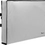 Outdoor TV Cover 52"-55" inch - Universal Weatherproof Protector for Flat Screen TVs - Fits Most TV Mounts and Stands - Gray - Image 1