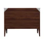 Northampton Walnut Solid Wood Frame Full Size Murphy Bed Desk with Mattress - Image 4