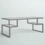 Zander Glass Top Coffee Table - Image 4