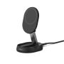 Belkin - Convertible Magnetic Charging Stand 15W - MagSafe-Compatible Fast Qi2 Charger Apple iPhone, Airpods, & More - Black - Image 1