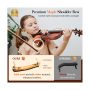CAHAYA Violin 4/4 Full Size - Full Wooden Violin Set for Beginners Kids Adult... - Image 6