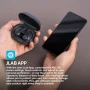 JLab JBuds Sport ANC 4 True Wireless Earbuds, Graphite, Hybrid ANC, Touch Controls, Multipoint, App Customization - Image 2