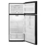 Whirlpool - 17.7 Cu. Ft. Top-Freezer Refrigerator - Black - Image 2