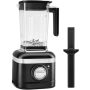 KitchenAid - K400 1200W 56 oz. Variable 5-Speed BPA-Free Blender with Tamper, Matte Black - Black Matte - Image 1