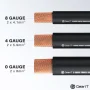 GEARit 8 Gauge Wire, CCA Primary Automotive Power Ground Cable, Car Audio Speaker, RV Trailer, Amp, Wielding, Black, 25 ft - Image 2