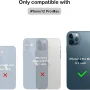 Silicone Case for iPhone 12 Pro Max -{Shock-Absorbent- Raised Edge Protection- Compatible with iPhone 12 Pro Max (6.7 inch} Red Color - Image 3