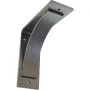 3 in. W x 14 in. H x 14 in. D Hammered Gray Morris Steel Bracket - Image 1