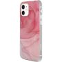 SaharaCase - Marble Series Carrying Case for Apple iPhone 12 and 12 Pro - Red - Image 1