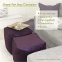 Majestic Home Goods Wales Bean Bag Cube - Image 3
