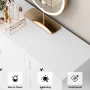 Homfa 6 Drawer White Dresser for Bedroom, Wood Chest of Drawers, Storage Cabinet for Living Room - Image 6