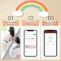 Inkless Label Printer P12 Portable Mini Printer Bluetooth Wireless Thermal Printer Auto Cut Labeling Machine or 5PK Label Rolls - Image 6