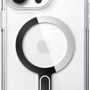 Speck - Presidio Perfect-Clear ClickLock Case with MagSafe for Apple iPhone 15 Pro Max - Clear/Chrome - Image 1
