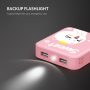 Yoobao Portable Charger 10000mAh Power Bank External Battery Pack Powerbank Cell Phone Battery Backup Charger with Dual USB Output Comaptible Cellphone Smartphones - Pink Sweet - Image 4