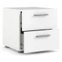 Austin 2-Drawer White Nightstand - Image 6