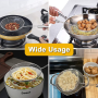 Spider Skimmer Strainer Ladle Deep Frying Chinese Spoon and Stainless Steel Wire - Image 6