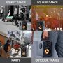E I F E R Portable Bluetooth Party Speaker with Subwoofer, Heavy Bass, Wireless, FM Radio, Remote Control, LCD Display - for Outdoor/Indoor, Home, Phone, PC - Image 4