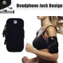 ZHANGHENG Universal 4-6.5 inch Running Armband Phone Case Holder High Quality Phone Bag Jogging Fitness Gym Arm Band Black - Image 3