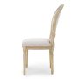 Phinnaeus Beige Fabric Upholstered Dining Chair (Set of 4) - Image 2