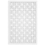 Chinese Square 4 ft. x 32 in. Black Vinyl Decorative Screen Panel - Image 6