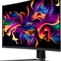 MSI - MPG 321CURX QD-OLED 32" UHD Curved OLED 240Hz 0.03ms Gaming Monitor G-SYNC FreeSync Premium Pro and TB 400 (HDMI, DP) - Black - Image 4