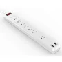 4 ft. Multiple Outlet and Wall Mounted Surge Protector Kit (3-Pack) - Image 4