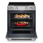 KitchenAid - 30 in. Wide 5 elements 5.3 cu. ft. Smart Slide-In Electric Range with Two Even-Heat Hyper Elements - Stainless Steel - Image 2