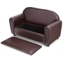 Gymax Kids Sofa Armrest Chair Lounge Couch Wood Construction Storage Box Living Room - Image 2