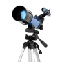 [US Direct] AOMEKIE AO2002 400/70mm Refractor Adult Astronomical Telescope with Phone Adapter Adjustable Tripod and Finder for Beginners and Amateurs to Observe the Moon AO2002 - Image 6