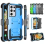 Galaxy S21 Ultra Case Clip Belt Holster, TakFox Shockproof Swivel Defender Heavy Duty Armor Protective Hard Cases With Kickstand Protector Rugged Cover Shell For Samsung Galaxy S21 Ultra - Blue - Image 1