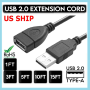 USB 2.0 3.0 Extension Extender Cable Cord USB A Male to Female 1-16FT HIGH SPEED - Image 2
