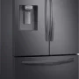 Samsung - 36 in. Wide 28 Cu. Ft. French Door Fingerprint Resistant Refrigerator with CoolSelect Pantry - Black Stainless Steel - Image 2