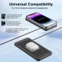 Car Wireless Charger Silicone Non-Slip Pad for iPhone 15 14 13 12 Samsung S24 S23 Xiaomi Car Phone Fast Induction Charging Pad - Image 4