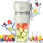 JY&Co. Portable Blender, Juicer Cup, Fruit Mixer |USB Rechargeable Personal Blender for Shakes and Smoothies |New Upgraded Handheld Blender for Gym, Travel, Office, Sports, Home, Outdoor (Green) - Image 5