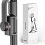 Gimbal Stabilizer for Smartphone with Extendable Selfie Stick and Tripod, 1-Axis Multifunction Remote 360°Automatic Rotation, Auto Balance for iPhone/Android Black - Image 1
