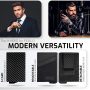 Fidelo Minimalist Wallet for Men - Pop Up Wallet With Card Holder, Carbon Fiber Money Clip and 2 Cash Bands | RFID Blocking Wallet Made Of Carbon Fiber for Quick Card Access made of Nylon/Leather Case - Image 1