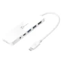 j5create USB-C® Multi-Port Hub, White, JCD373 - Image 1