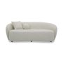 Better Homes & Gardens Juliet Curved Sofa, 80.31 in, Ivory - Image 4