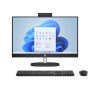 HP - 23.8 inch Touch All-in-One Desktop PC 24-cr0140 AMD Ryzen 5 7520U 16GB RAM 1TB SSD Win 11 Home - Jet black - Image 2