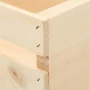18 in. x 12.5 in. x 9.5 in. Large Wood Crate (3-Pack) - Image 2