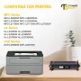 Toner Bank TN730 TN760 Toner Cartridge Compatible for Brother TN-760 TN 760 TN-730 730 Work for DCP-L2550DW MFC-L2710DW MFC-L2750DW HL-L2395DW HL-L2350DW HL-L2390DW HL-L2370DW Printer (Black, 2-Pack) - Image 2