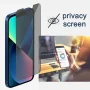 Entronix Privacy Tempered Glass Screen Protector for Apple iPhone 14, Anti-Spy Tempered Glass Film, 2-Pack - Image 6