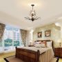 Garwarm 8-Light Vintage K9 Crystal Chandeliers Ceiling Lights Crystal Pendant Lighting Ceiling Light Fixtures Chandeliers Lighting for Living Room Bedroom Restaurant Porch Chandelier(Gold) - Image 3